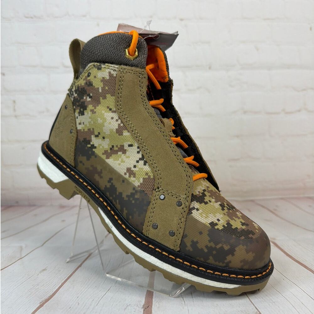 Wolverine Halo Spartan UNSC Limited Edition Camouflage Boots Mens Size 5.5M